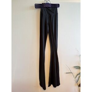OFFLINE by Aerie Real Me High Waisted‎ Crossover Flare Leggings Black XXS